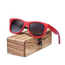 Load image into Gallery viewer, BARCUR Skateboard Wood Sunglasses Eyeglasses Polarized for Men/WomenWood Sunglasses Skateboard Real Sunglasses With Box Free