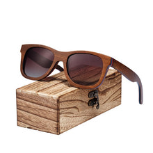 Load image into Gallery viewer, BARCUR Skateboard Wood Sunglasses Eyeglasses Polarized for Men/WomenWood Sunglasses Skateboard Real Sunglasses With Box Free