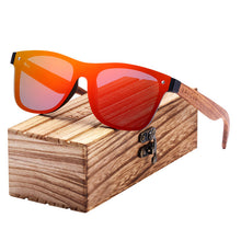 Load image into Gallery viewer, BARCUR Sunglasses Men Polarized Wood Sun glasses for men Sports Eyewear Square Sunglasses Women Oculos de sol masculino