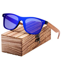 Load image into Gallery viewer, BARCUR Sunglasses Men Polarized Wood Sun glasses for men Sports Eyewear Square Sunglasses Women Oculos de sol masculino