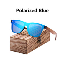 Load image into Gallery viewer, BARCUR Sunglasses Men Polarized Wood Sun glasses for men Sports Eyewear Square Sunglasses Women Oculos de sol masculino
