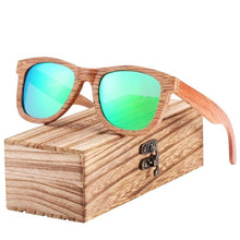 Load image into Gallery viewer, BARCUR Do Wooden Sun glasses for Men Polarized Sunglasses Wood oculos de sol feminino frete gratis