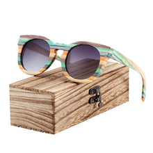 Load image into Gallery viewer, BARCUR Original Round Sunglasses Polarized Gradient Sun glasses Round Sports Eyewear lunette de soleil homme