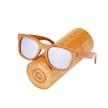 Load image into Gallery viewer, BARCUR Retro Men Sun glasses Women Polarized Sunglasses Bamboo Handmade Wood Sunglasses Beach Wooden Glasses Oculos de sol